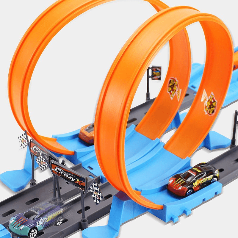 Alloy Racing Track Catapult Car Boy - MRSLM