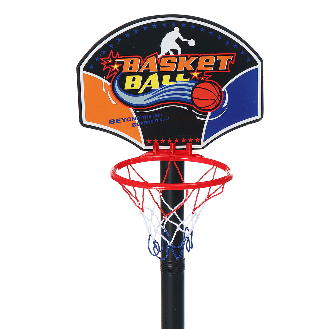 Children Basketball Rack Family Game Adjustable Sport Basketball Box Set Home Toys - MRSLM