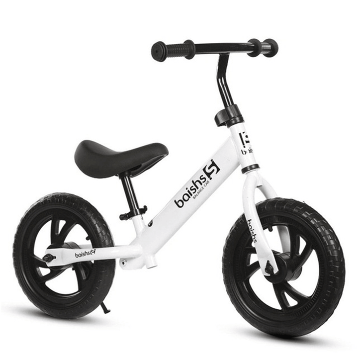 BAISHS No Pedal Toddler Balance Bike Kids Mountain Bikes Children Scooter Boys 12 Inches BMX Bikes for 2/3/4/5/6 Year Old Beginner Rider Training - MRSLM