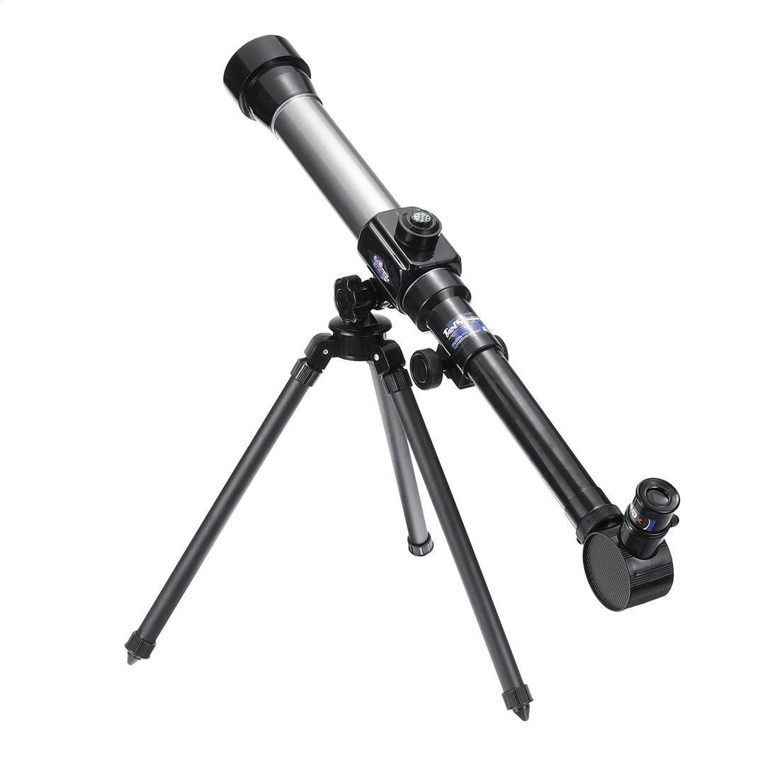 20X 30X 40X Monocular Astronomical Telescope with Portable Tripod Children Toy - MRSLM