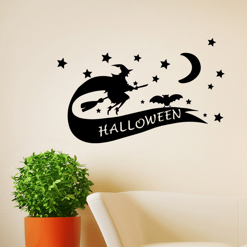 Miico FX3010 Cartoon Sticker Wall Sticker Halloween Sticker Removable Wall Sticker Room Decoration - MRSLM