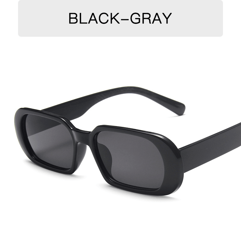 Retro Small Frame Sunglasses Female Candy Color Colorful Fashion Sunglasses - MRSLM