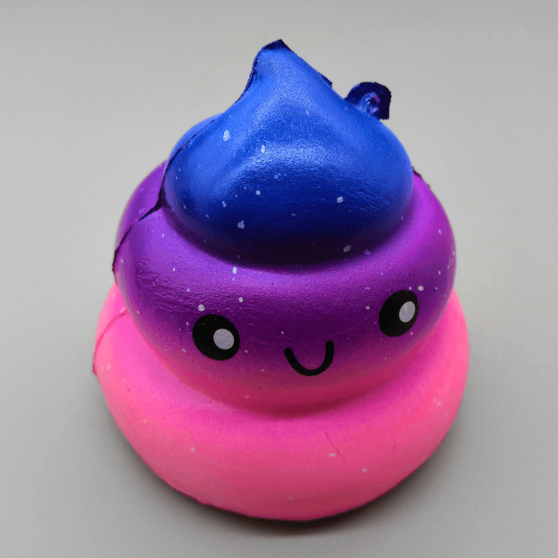 Simulation Starry Sky Poop Children'S Decompression Slow Rebound PU Toy - MRSLM