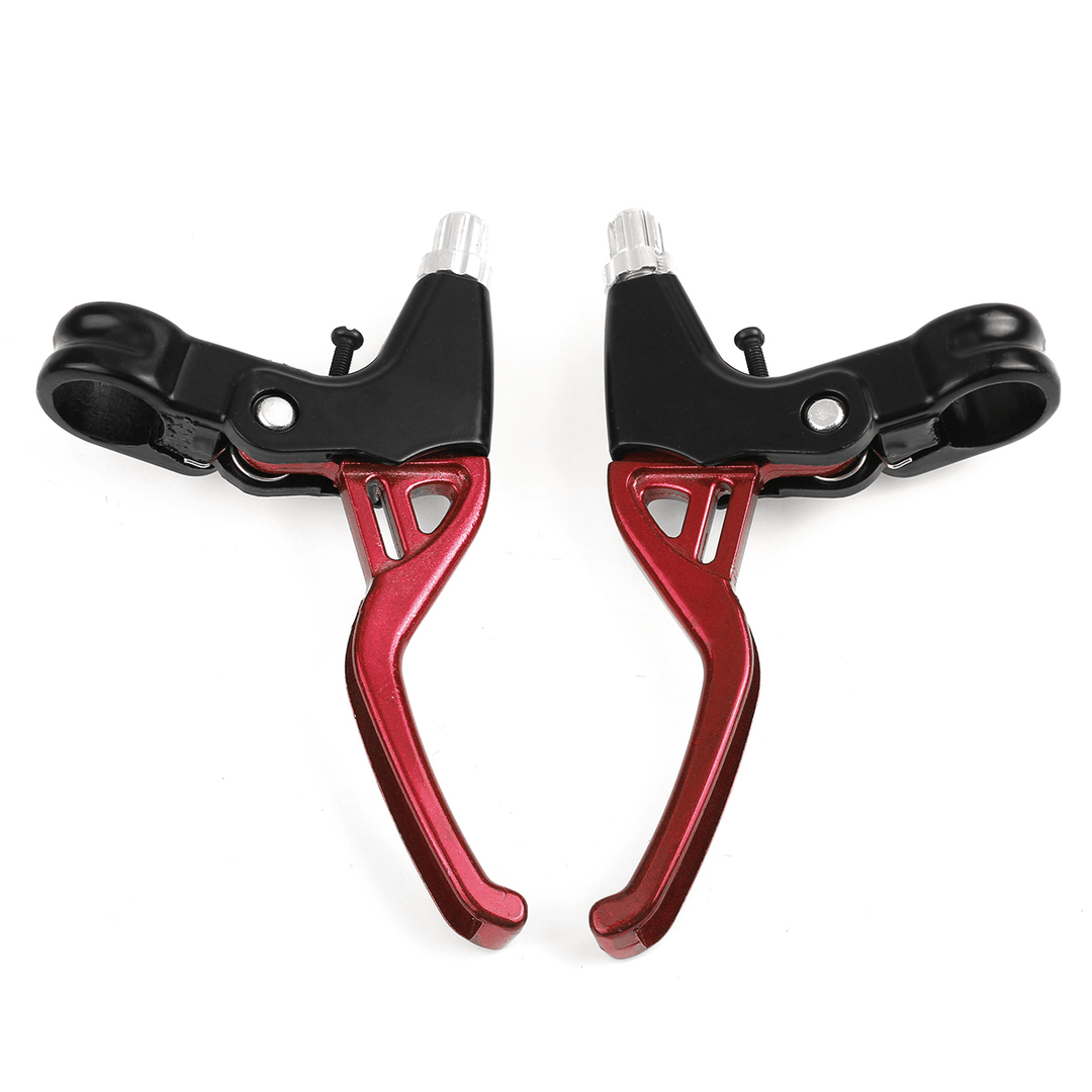 1 Pair Aluminum Alloy MTB Bicycle BMX Road Bike Handle Hand V Bar Brake Levers - MRSLM