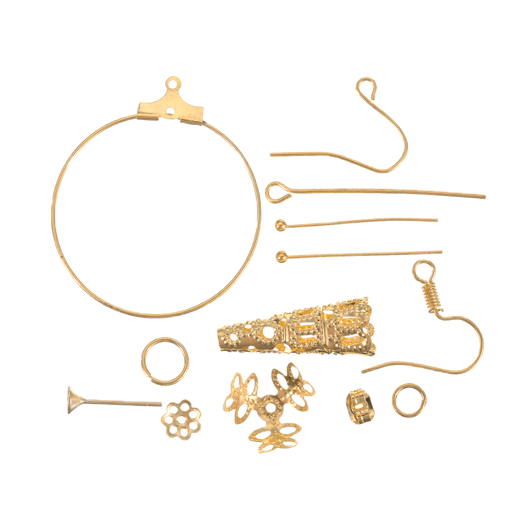 720Pcs/Set Jewelry Making Kit DIY Earring Findings Hook Pins Mixed Handcraft Accessories - MRSLM