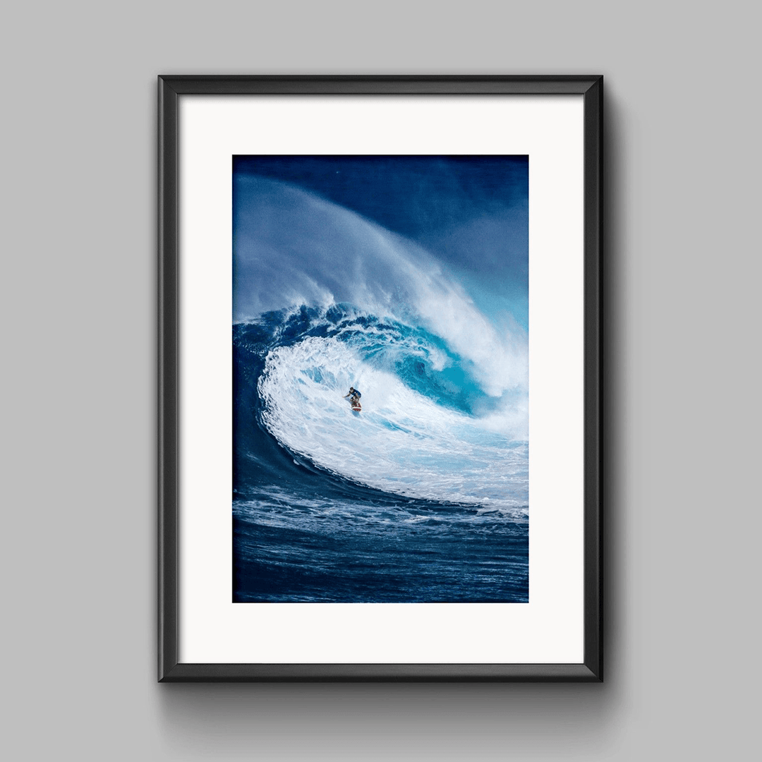 Ocean Sea Waves Nordic Poster Wall Art Canvas Paintings Seascape Picture Decor US - MRSLM