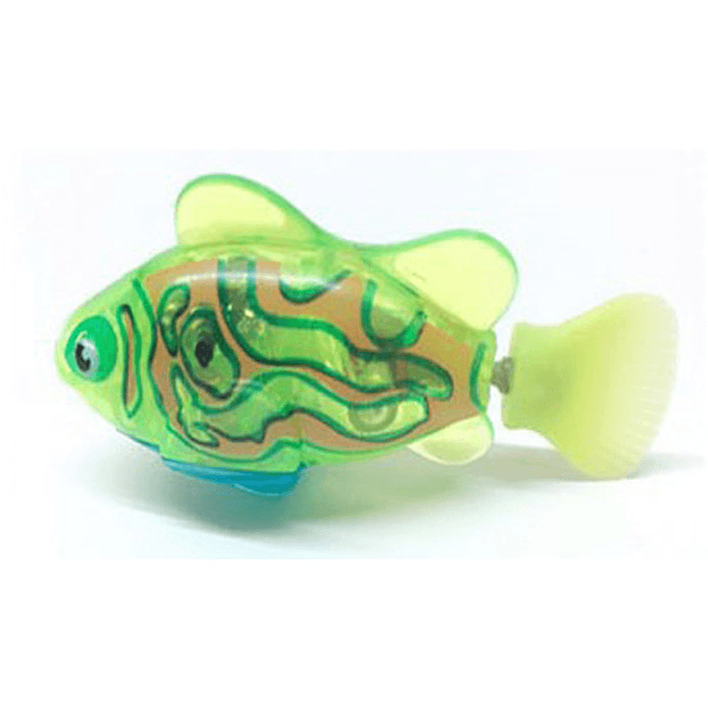 Baby Summer Bath Toy Magic Light Induction Swimming Fish - MRSLM