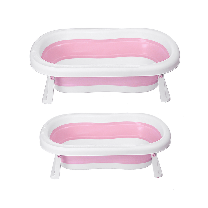 Baby Tub Children Folding Basin Baby Infant Newborn Supplies Portable Bathtub 76/85CM - MRSLM