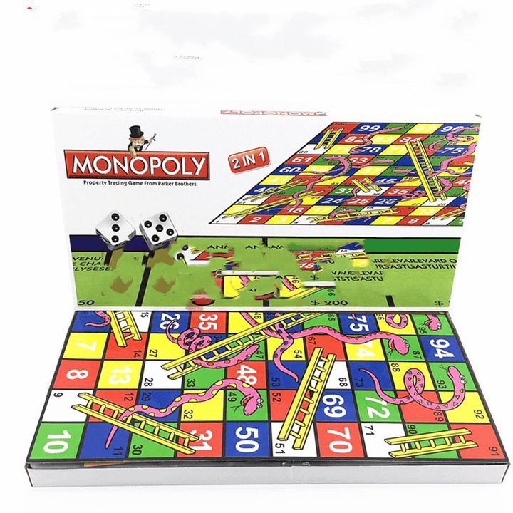 Classic English Monopoly Game Board - MRSLM