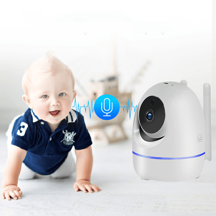 Loosafe LS-Y26 Panoramic 1080P Built in AP Hotspot WIFI Camera H.264 Infrared Night Version M-Otion Detection Baby Monitors - MRSLM