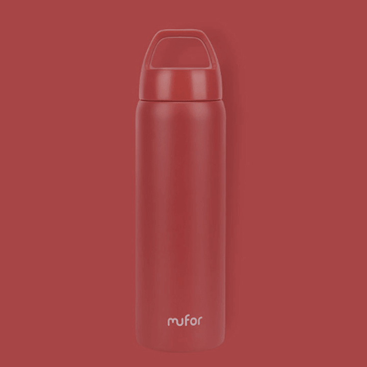 Mufor 480Ml Water Bottle Portable Vacuum Cup Insulated Drinking Cup Outdoor Travel From - MRSLM