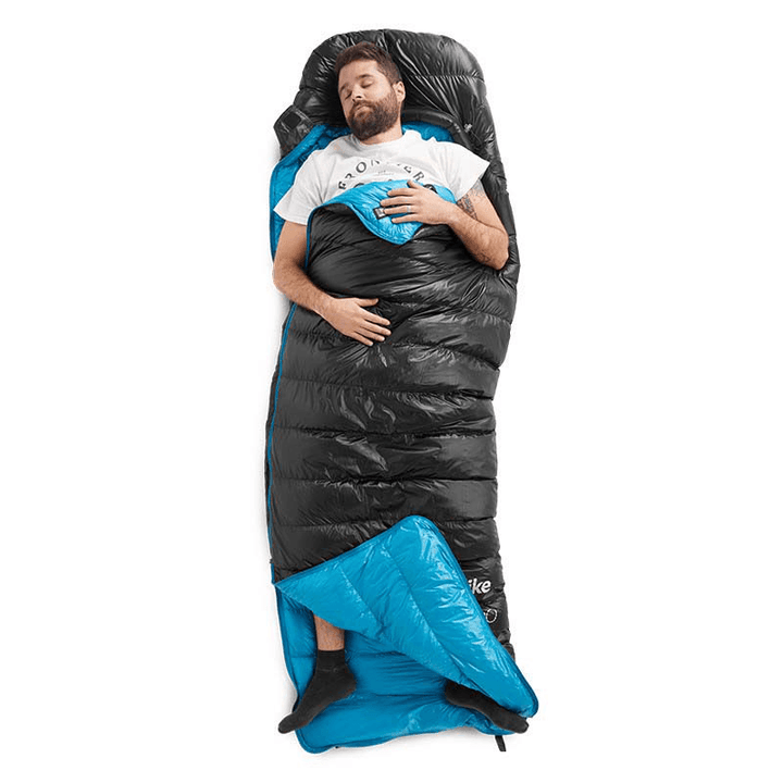 Naturehike 550FP Sleeping Bag Winter Folding Portable Lightweight Goose down Sleeping Mat Quilts Camping Travel - MRSLM