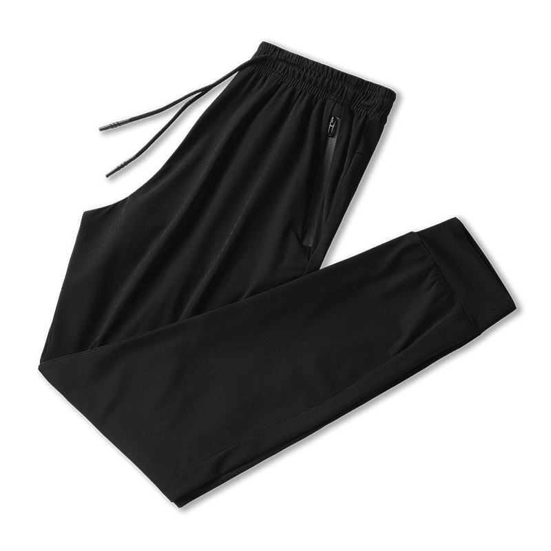 Men'S Breathable Casual Thin Ice Silk Trousers - MRSLM