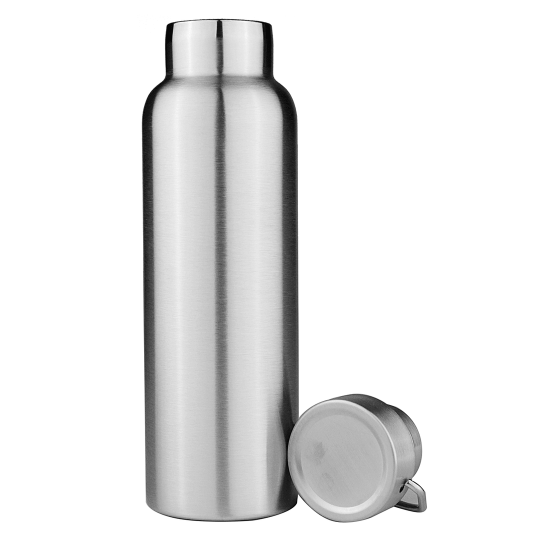 Stainless Steel Thermos Double Wall Vacuum Insulated Water Bottle Stainless Cap - MRSLM