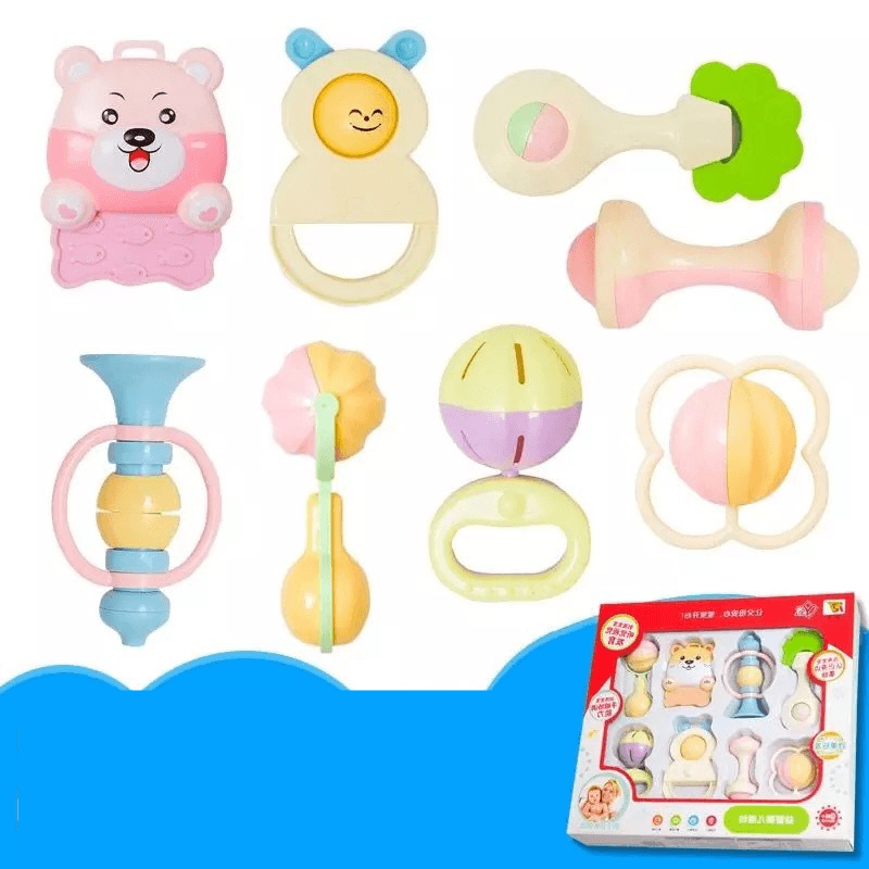 Baby Rattle Educational Toys Rattle Gift Set - MRSLM