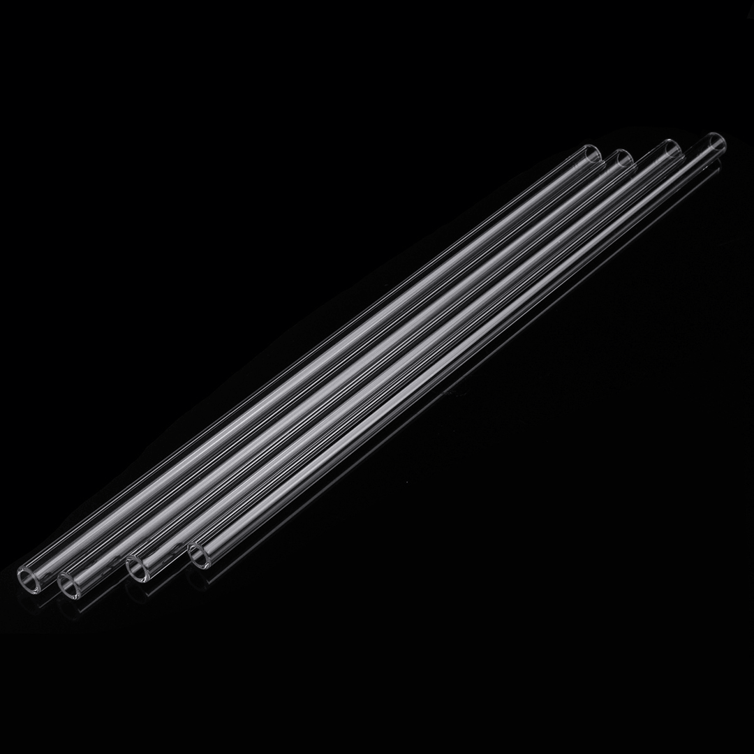 4Pcs 250Mm OD 7Mm 1.5Mm Thick Wall Borosilicate Glass Blowing Tubes - MRSLM