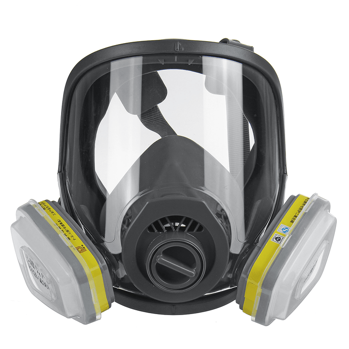 Safety Gas Mask Painting Spraying Full Face Multiple Combinations Protection Breathable Face Mask - MRSLM