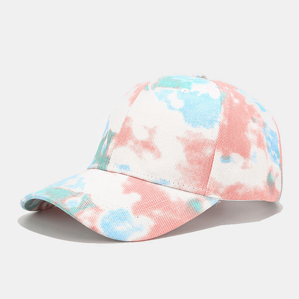 Tie-Dye Baseball Cap Fashion Leisure Shade Hat - MRSLM