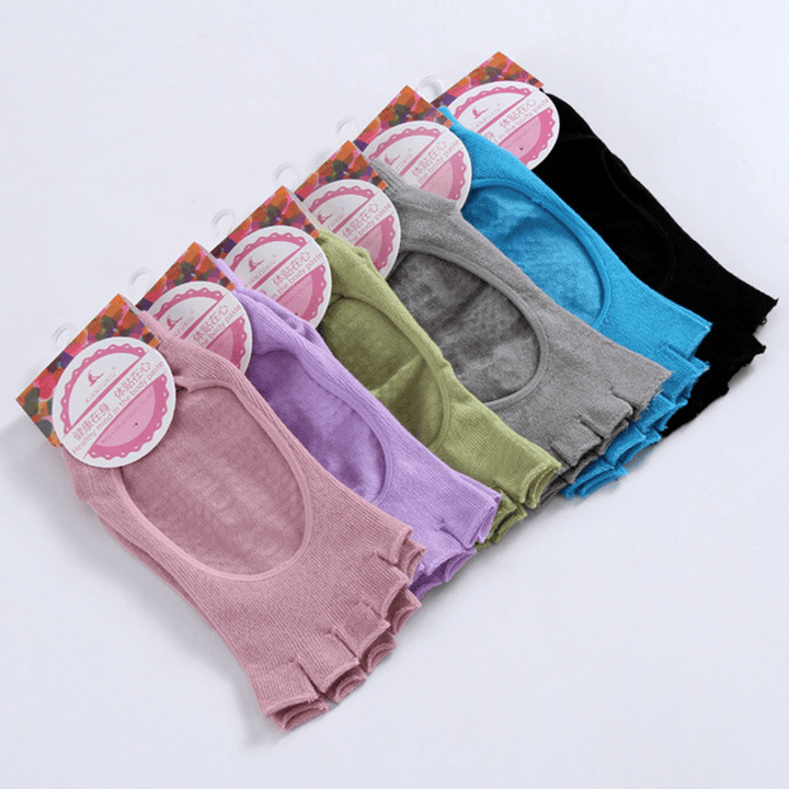 Women Open Back Toe Yoga Socks - MRSLM