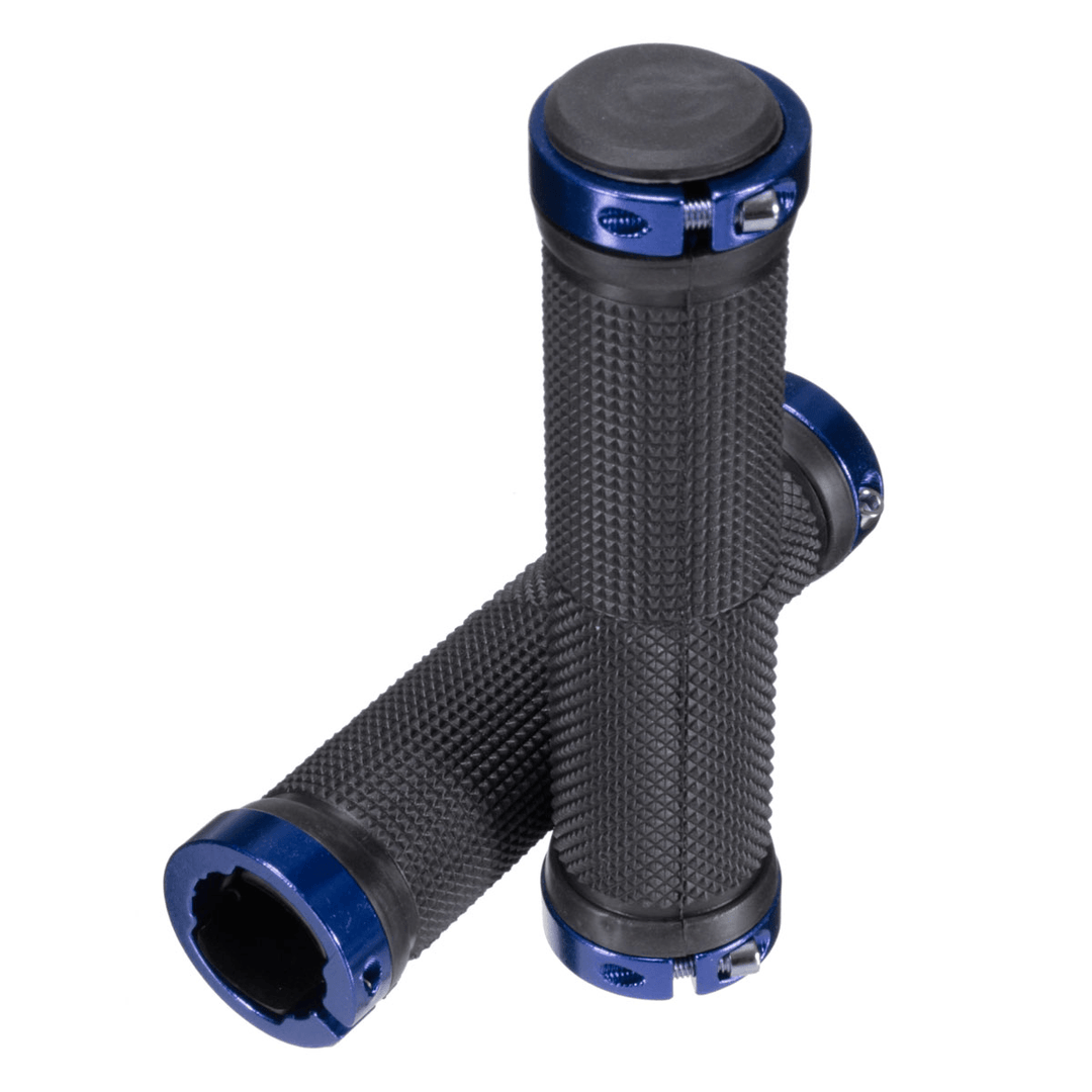 1 Pair Bike Handlebar Grips Anti-Slip MTB Bicycle Handlebar Cover Double Lock Bike Accessories - MRSLM