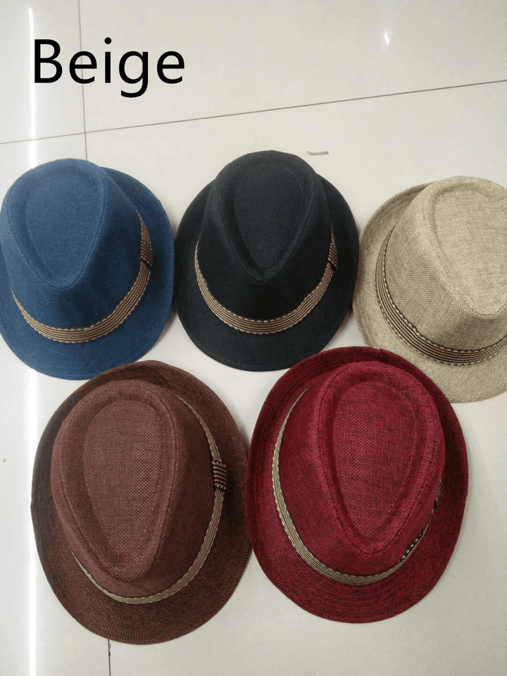 Sun Hat Casual Fashion Jazz Hat Top Hat in Spring and Summer - MRSLM