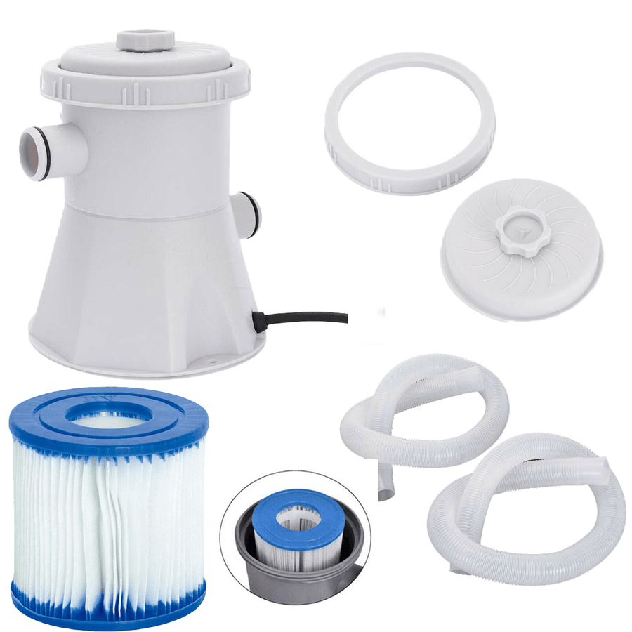 Swimming Pool Filter Pump Reusable Water Cleaner Electric Filter Pump - MRSLM