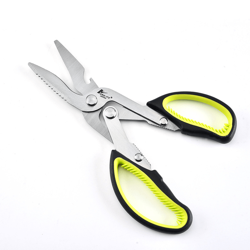 Multi-Function Stainless Steel Kitchen Scissor Vegetable Meat Fish for Outdoor BBQ Food Grade - MRSLM