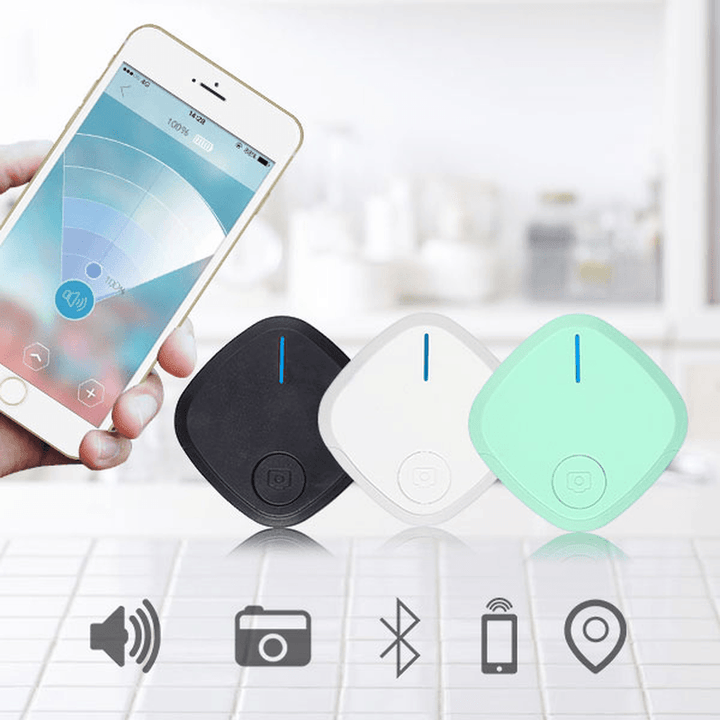 NB-S2 Mini Bluetooth 4.0 Key Finder Smart Alarm anti Lost Tracker Selfie Controller - MRSLM