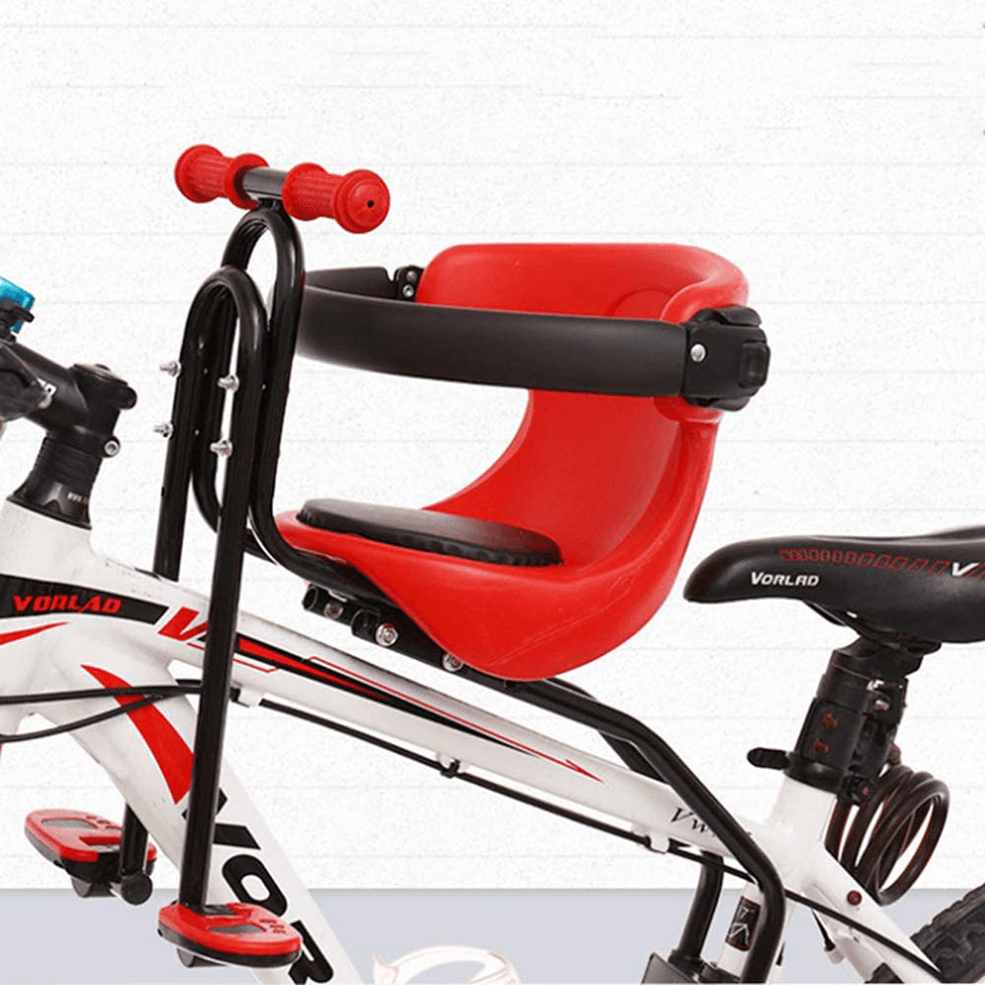 Children'S Baby Bicycle Front Seat Foldable Portable Ultralight Bicycle Seat Carrier Cycling Seat Baby Seat Bike Seat - MRSLM