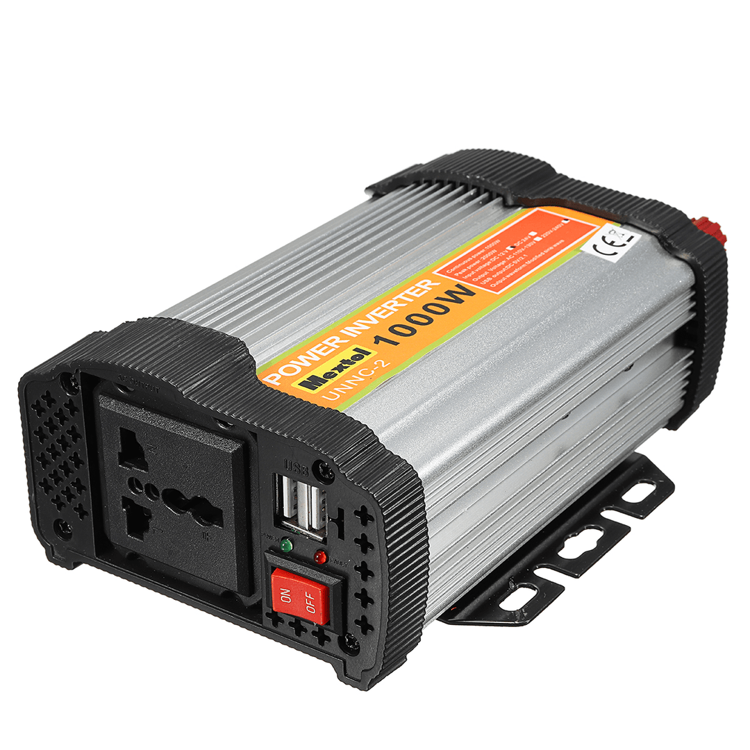 UNNC-2 2000W Peak 12V DC to 220V AC Solar Power Inverter Car Modified Sine Wave Converter - MRSLM