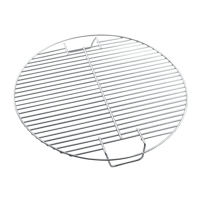 Ipree® 17.5Inch Stainless Steel round BBQ Grill Mesh BBQ Nets Non-Stick Barbecue Accessories Mat Grid Outdoor Camping Picnic - MRSLM