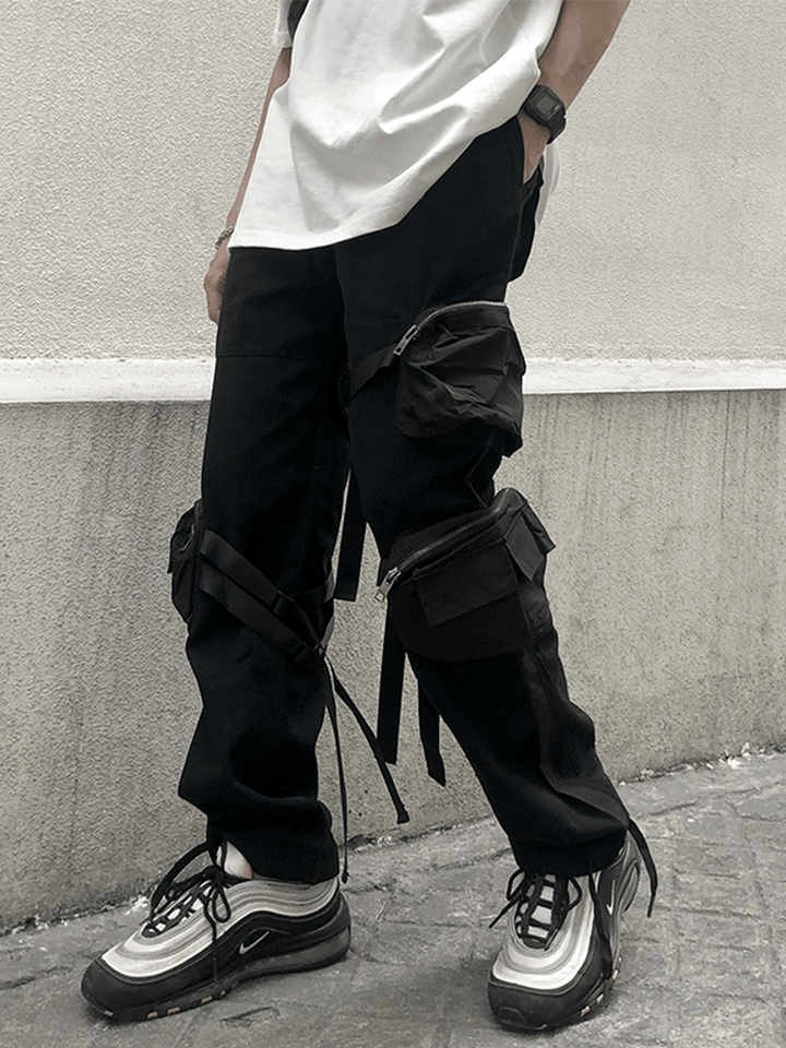 Strapping Overalls American Functional Flared Pants - MRSLM