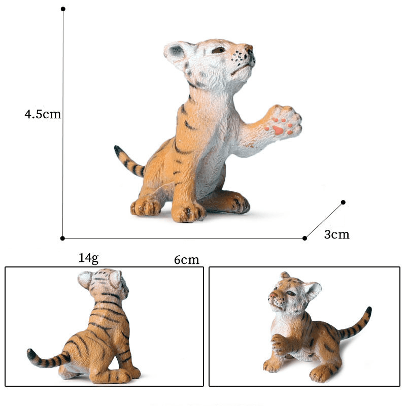 Children'S Cognitive Simulation Animal Model Static Decoration Toy - MRSLM