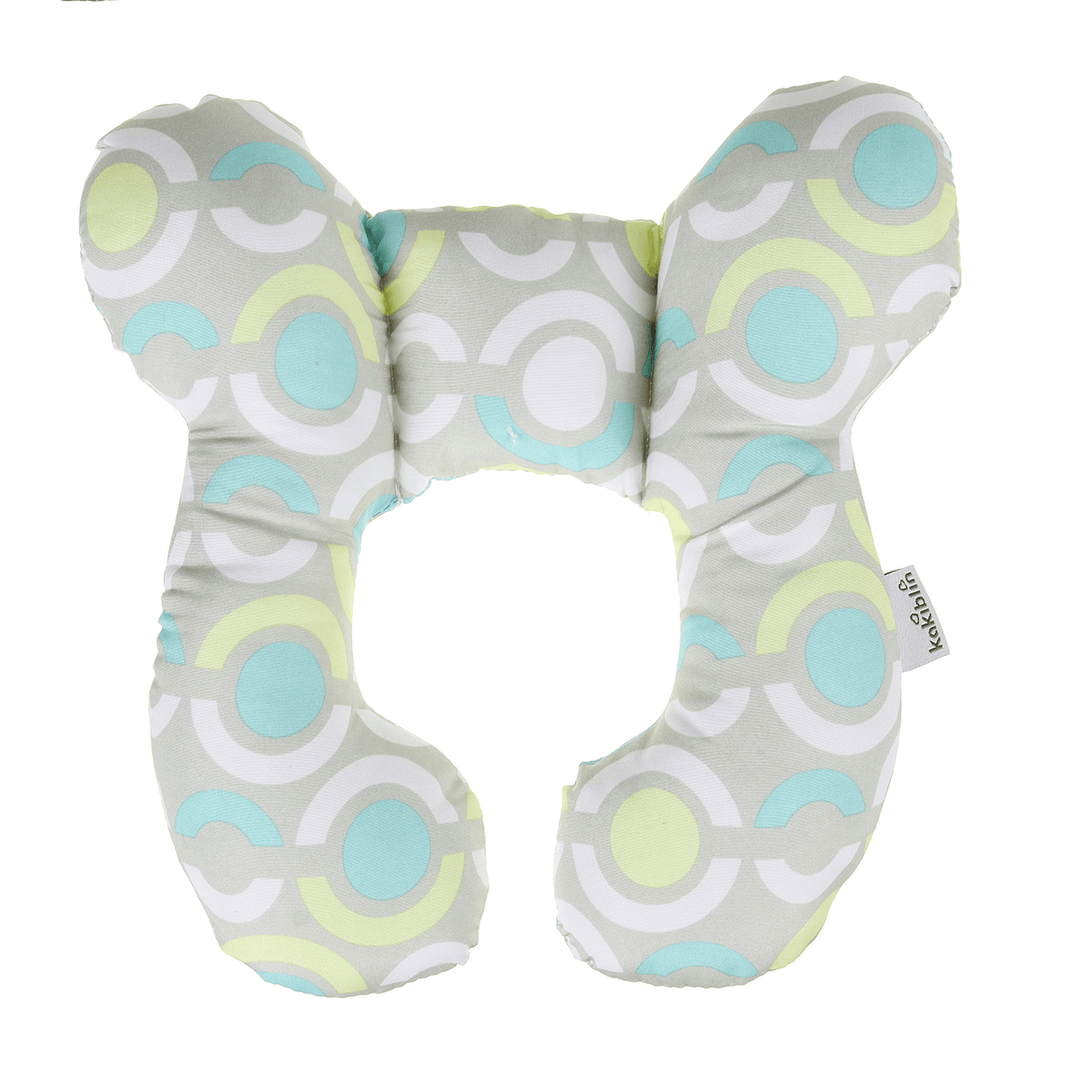 Cotton U-Shaped Pillow Baby Stroller Car Seat Cushion Pad Comfortable Breathable Kids Body Support Pillow Mat Outdoor Travel - MRSLM