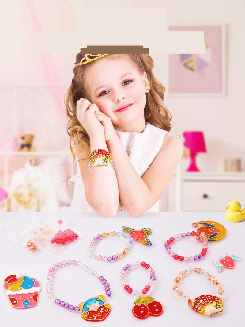 Children'S Handmade Diy Free Baking Glue Painting Girl Toy - MRSLM