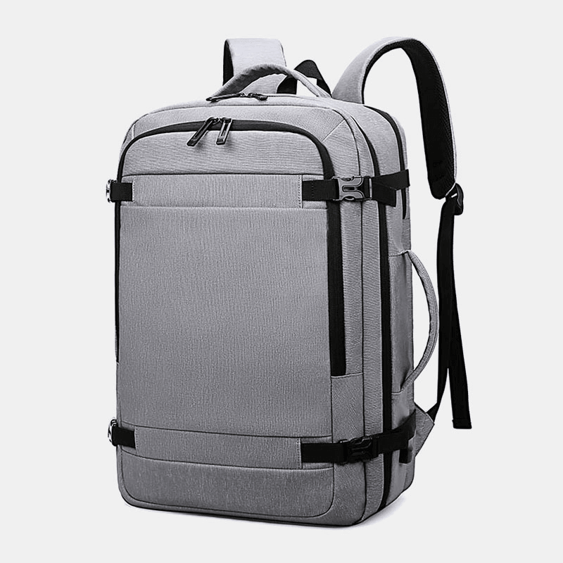 Men 15.6 Inch USB Charging Waterproof Business Laptop Bag Backpack - MRSLM