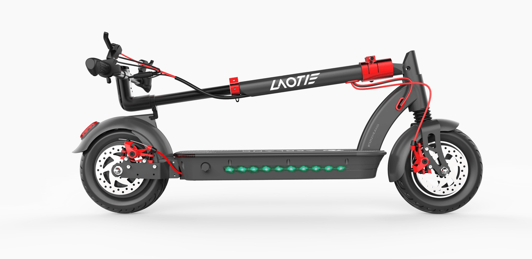 LAOTIE® H6 Pro 500W 48V 17.5Ah 10 Inches Folding Electric Scooter 40Km/H Top Speed 60-70Km Mileage Max Load 120Kg Produced with Aerlang - MRSLM