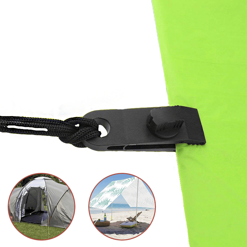 Ipree® 10Pcs Alligator Clip Set Tent Clamp Camping Travel Sunshade Accessories - MRSLM