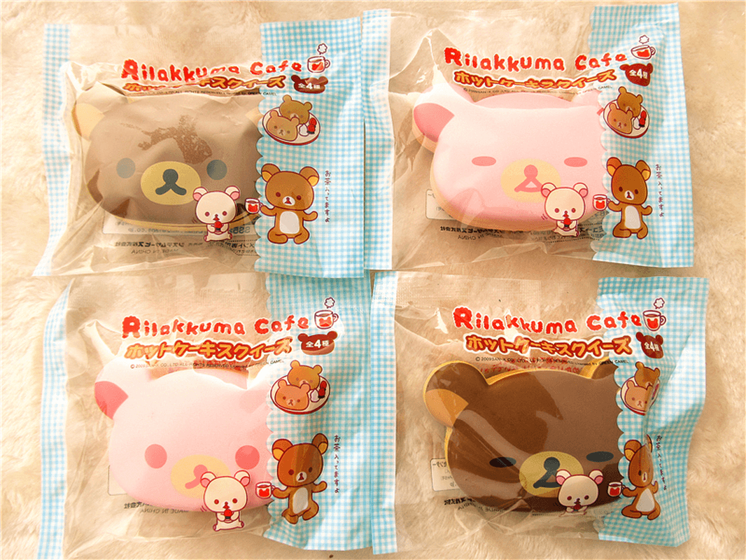 Squishy Easily Bear Hand Pillow 10CM Wrist Pad Toys Kawaii Expressions Christmas Gift - MRSLM