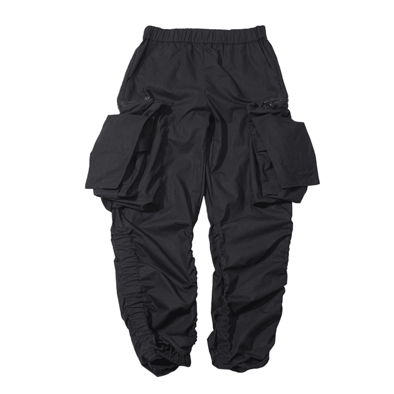 Casual Pants Men'S Fall Winter Functional Wind Loose Overalls - MRSLM