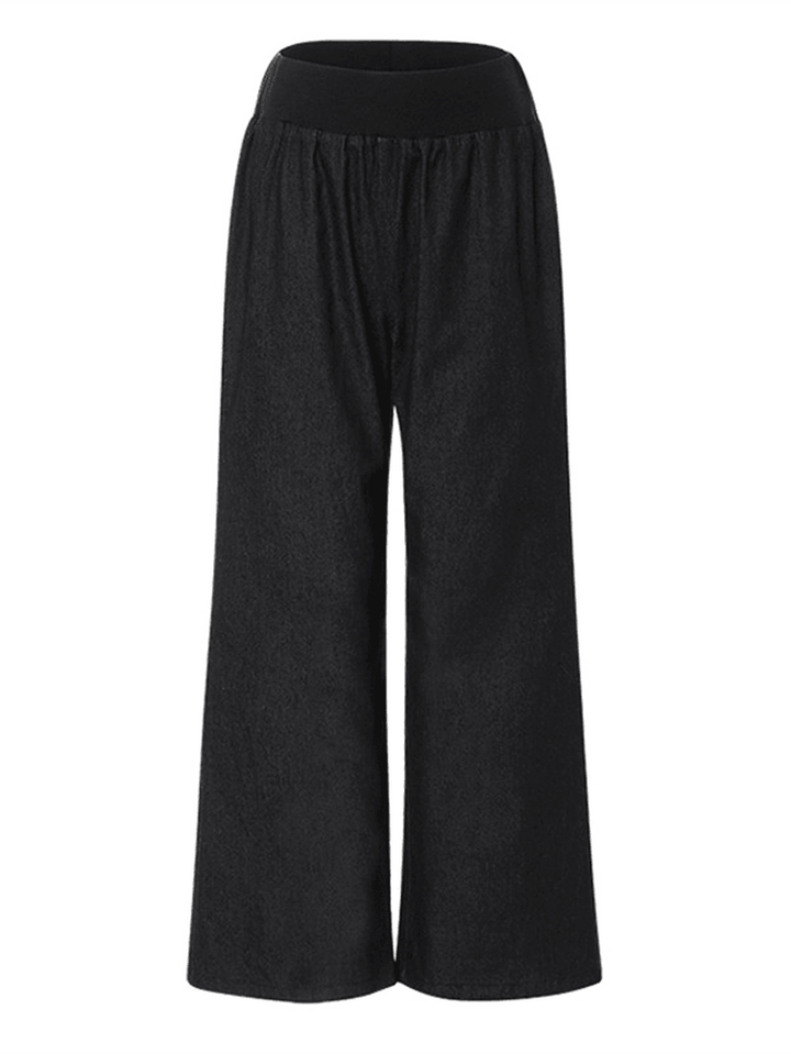 Women Yoga Solid Long Straight Pants - MRSLM