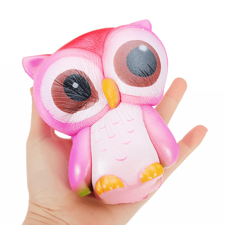 Galaxy Owl Squishy 12.5*12*7Cm Sweet Soft Slow Rising Collection Gift Decor Toy Original Packaging - MRSLM