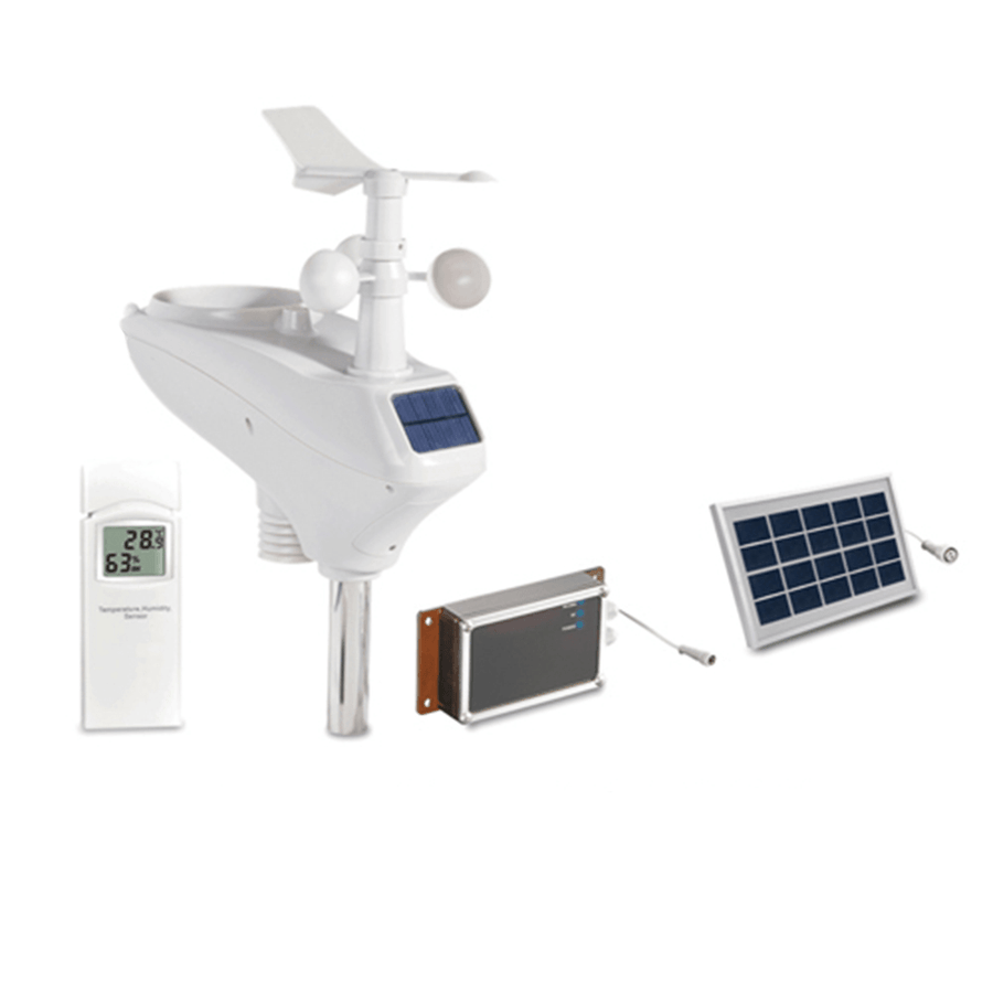 Misol WH6007 3G/WCDMA Professional Weather Station Data Upload to Wunderground SMS Message - MRSLM