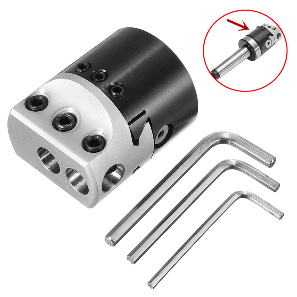 Machifit F1 1/2 Inch 50Mm Boring Head Lathe Milling Tool Holder for 1/2 Inch Boring Bar Lathe Tools - MRSLM