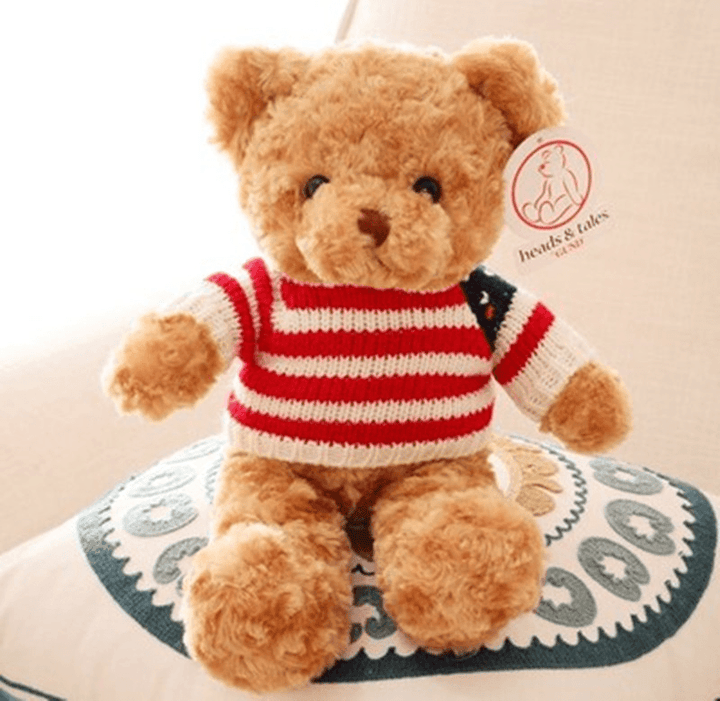 Sweater Teddy Bear Doll Hug Bear Wedding - MRSLM