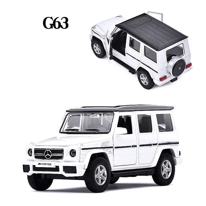 Alloy Car Model Pull Back Door Toy Metal Sports Car Simulation Off-Road - MRSLM