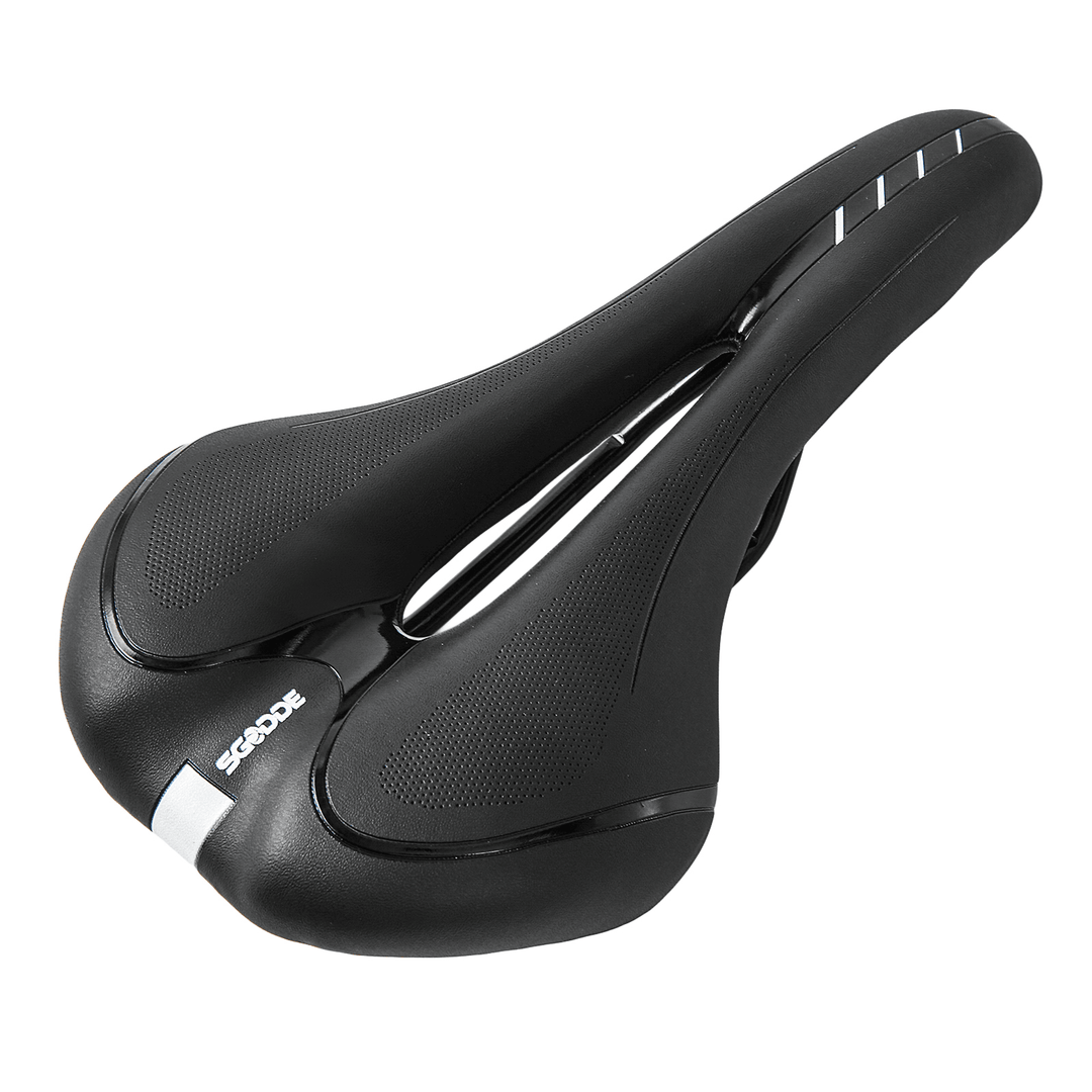 SGODDE Bicycle Saddle Breathable Soft Waterproof Shock Absorption Bike Cushion Seat for MTB Road Bike - MRSLM