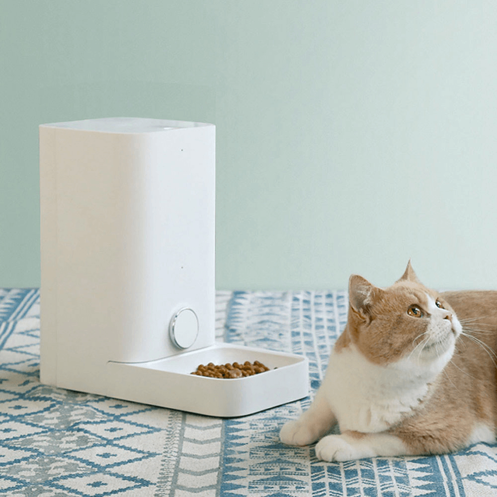 PETKIT Smart Dog Cat Feeder from Xiaomi Youpin Cat Food Feeder Infrared Sensor Mobile Phone Control Pet Product - MRSLM