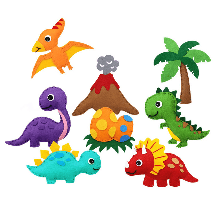 Children'S Small Animal Educational Handmade Toys, Felt Cloth Sewing Creative Toys, DIY Homemade Toy Set - MRSLM