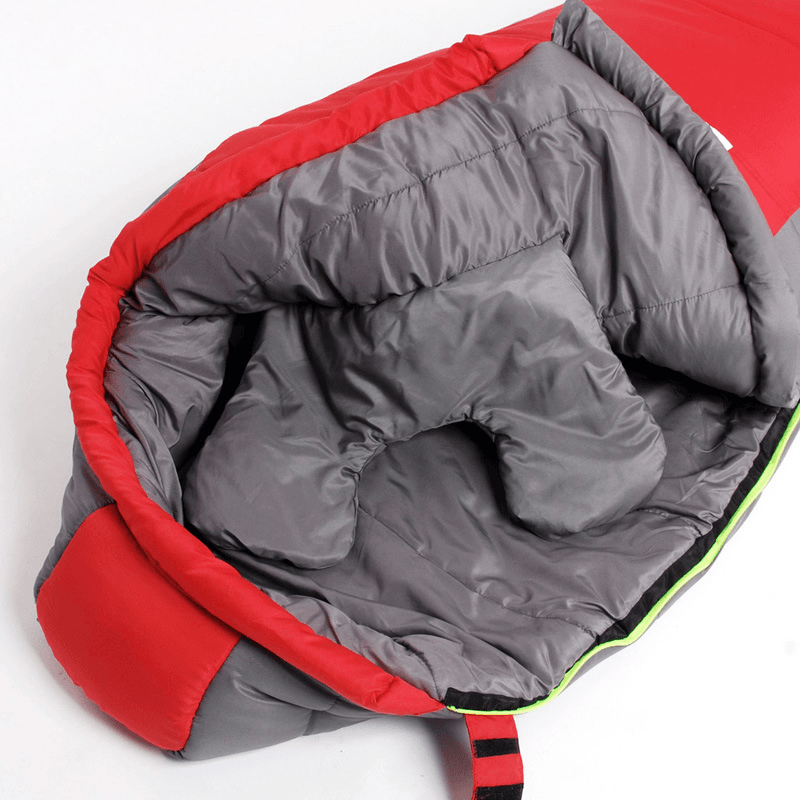 WIND TOUR Ultralight Outdoor Sleeping Bag 1.8KG Cotton Hiking Camping Sleeping Bag Splicing Thickened Thermal Heated Sleep Bag - MRSLM